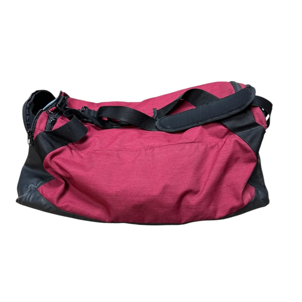 Nike Red and Black Duffel Bag Large